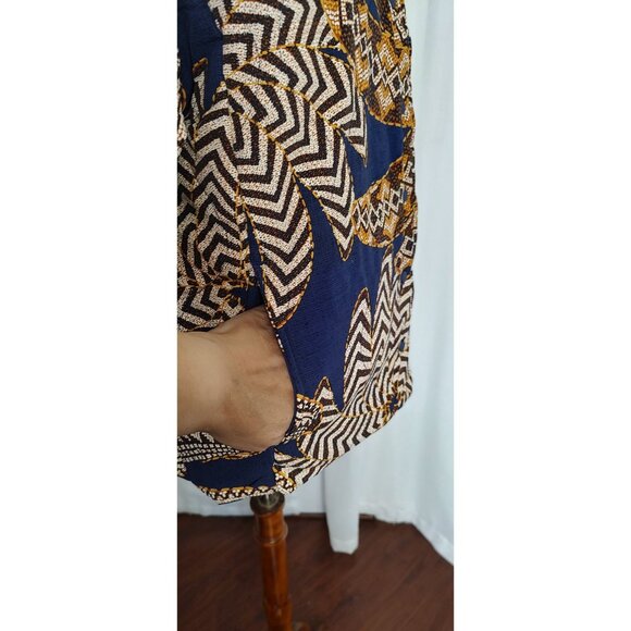 FARM RIO Jacket S Mixed Yawanawa Double Face Reversible Winter - Picture 14 of 16